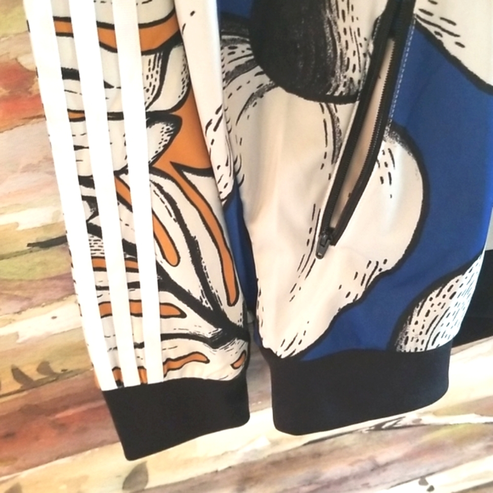 ADIDAS x FARM RIO Ltd Ed 2018 Tropical PALM Collect Summer Fruit Track Jacket L - Picture 5 of 16